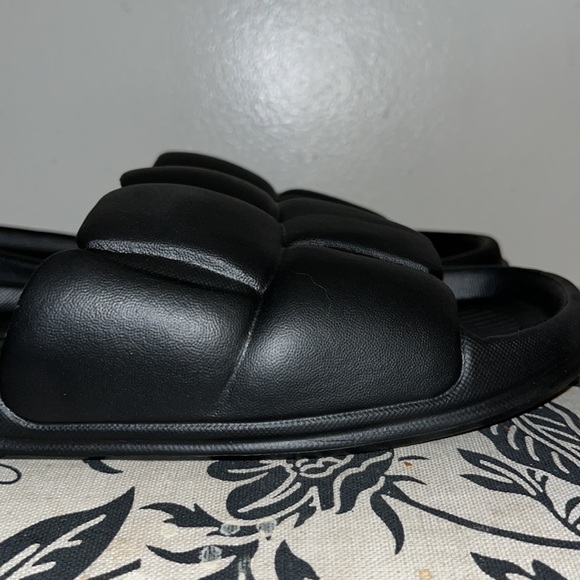 EVA Foam Slide Lite Black New Brick Upper Print Comfortable - Picture 7 of 11